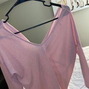 Pink Long Sleeve Shirt